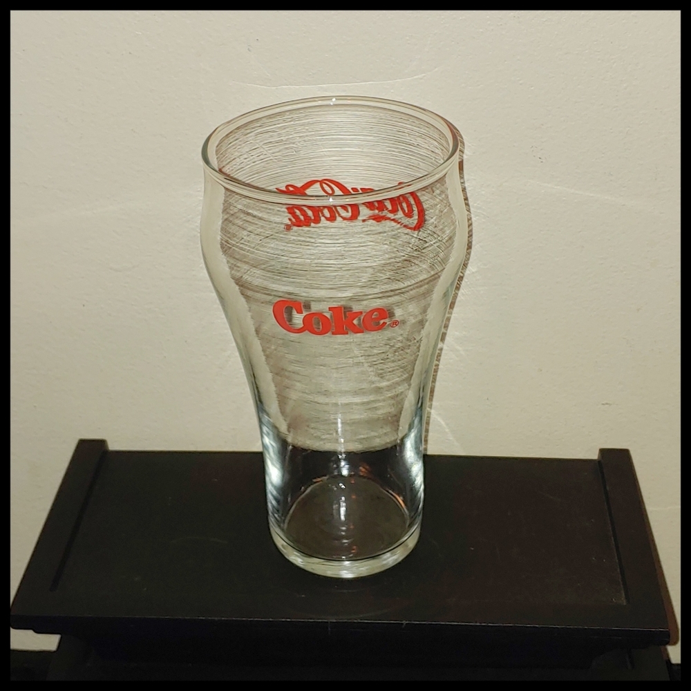 Vintage Coca Cola, Coke Drinking Glass